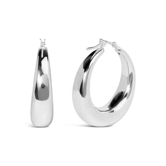 Sterling Silver Hoop Earrings