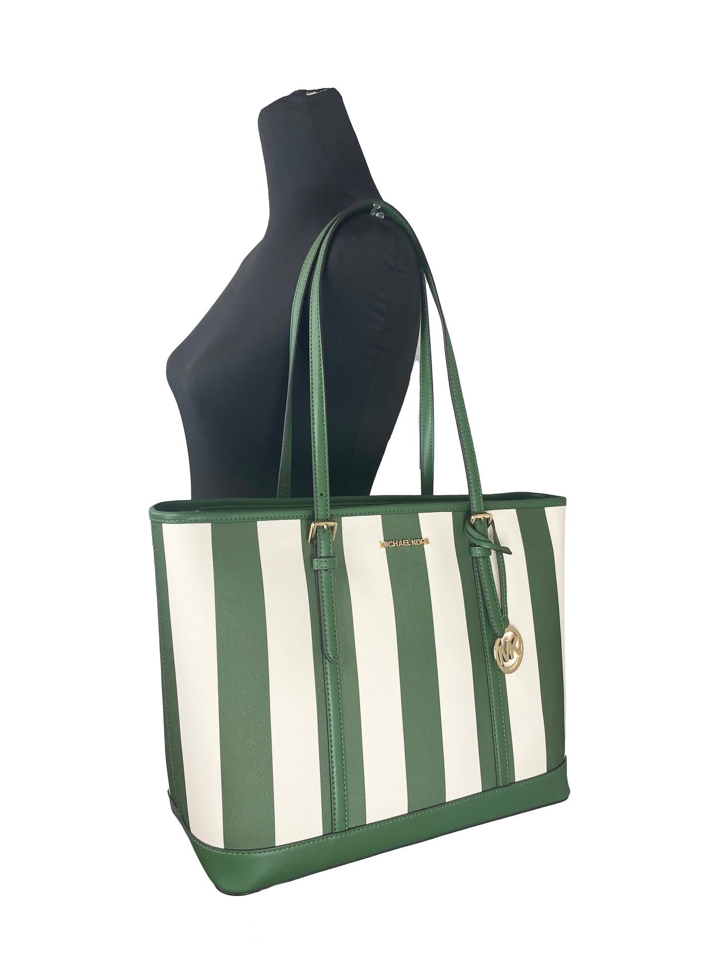 Michael Kors Jet Set Travel Large Tote Green