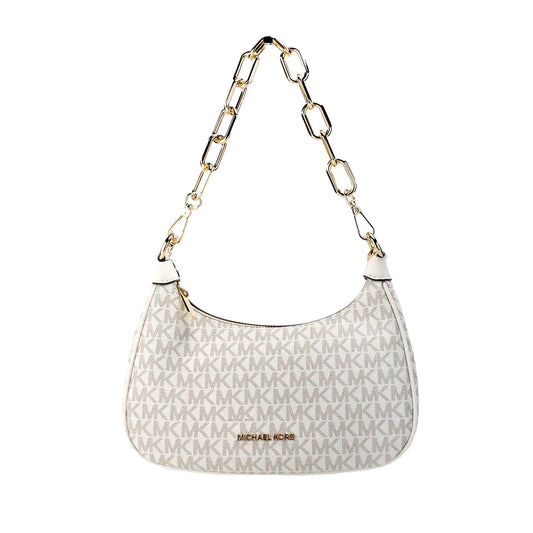 Michael Kors Cora Light Cream Pouchette Bag