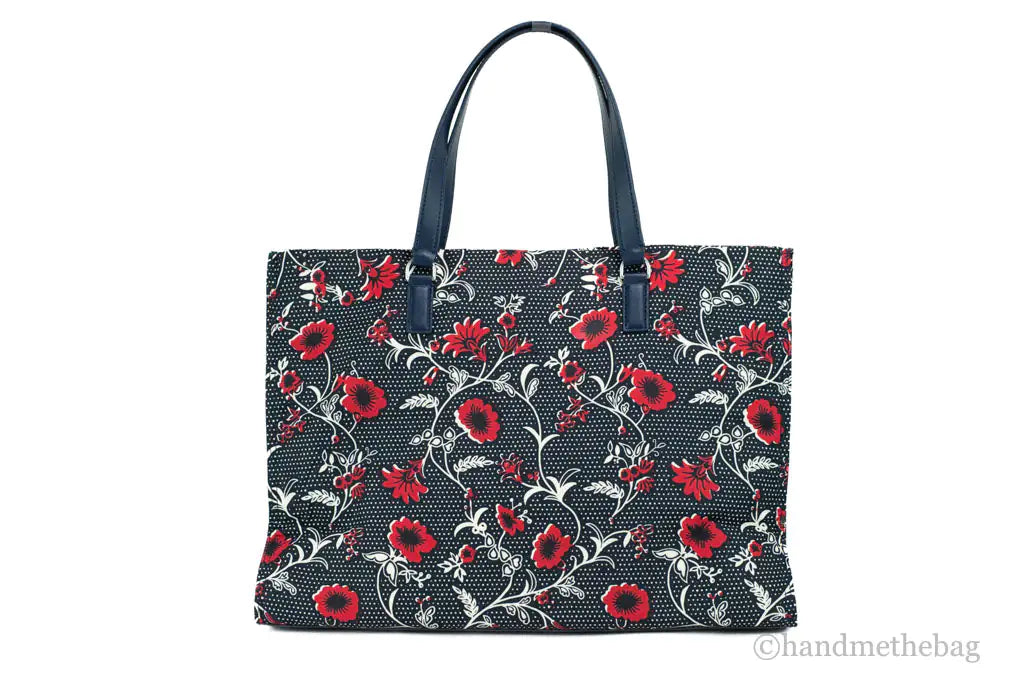 Medium Nylon Retro Batik Print Tote