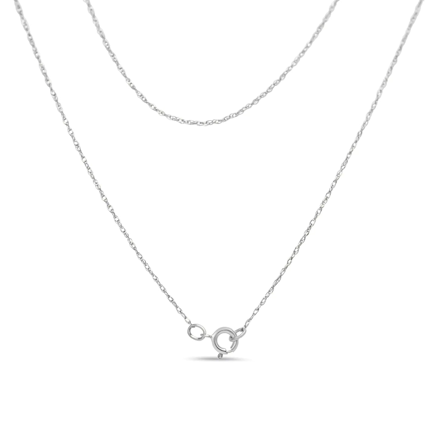 1/5 Cttw Round Diamond Love Pendant Necklace