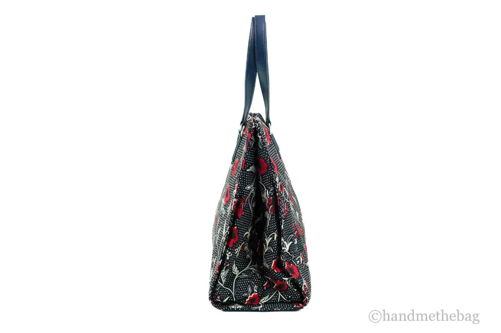 Medium Nylon Retro Batik Print Tote