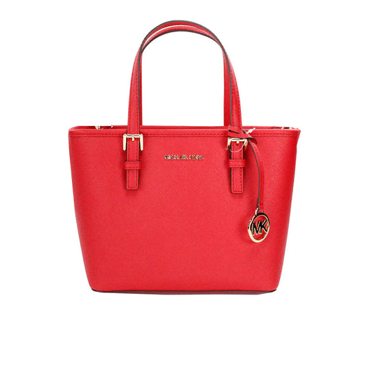 Michael Kors XS Bright Red Tote Convertible Bag