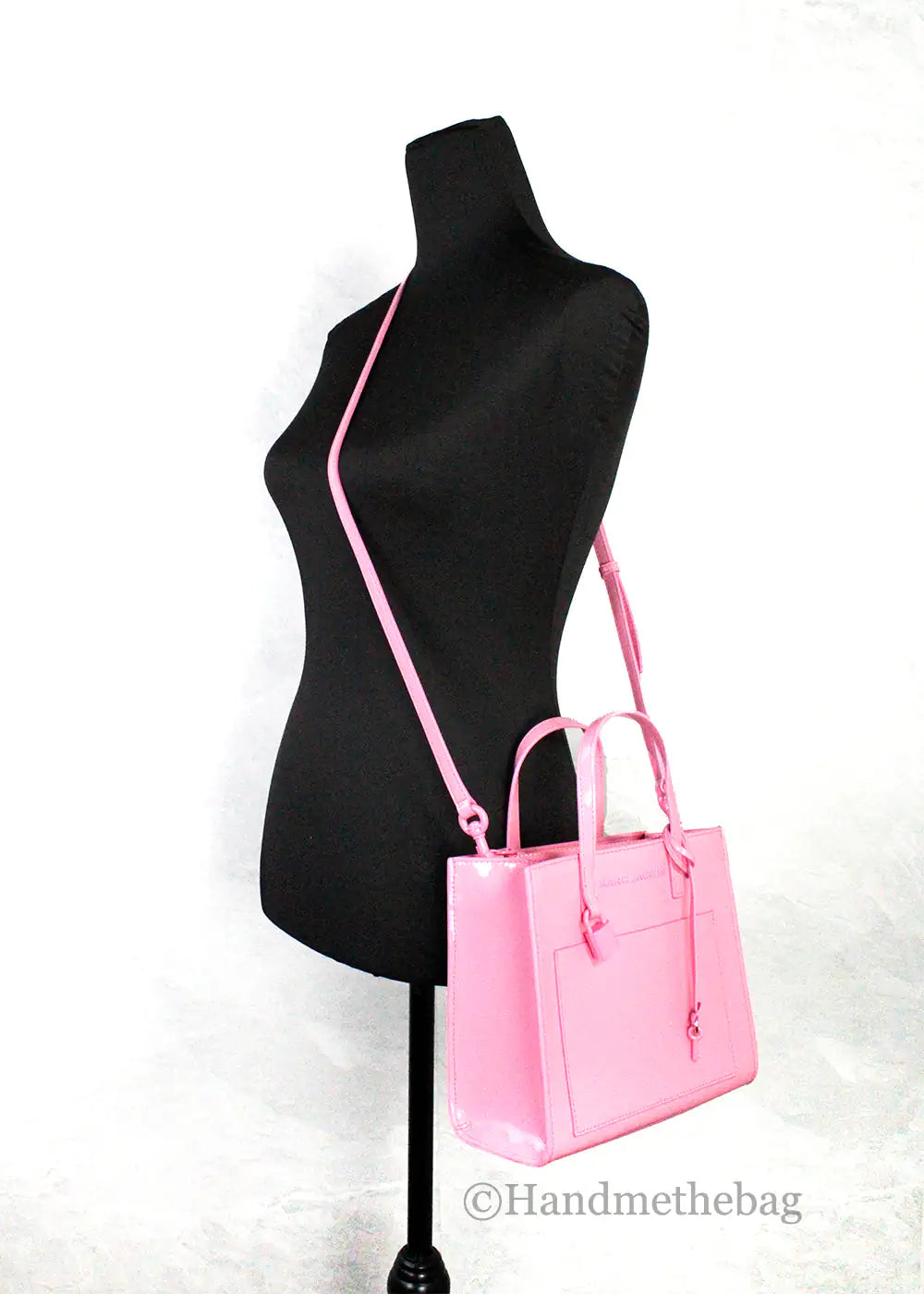 Marc Jacobs Mini Candy Pink Leather Crossbody Tote